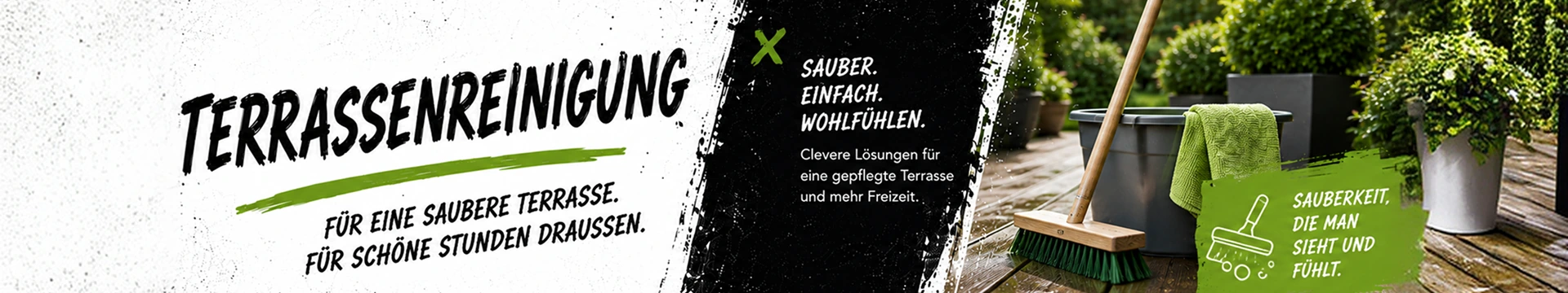 Terrassenreinigung