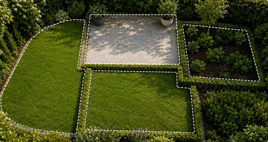 Gartenbereiche