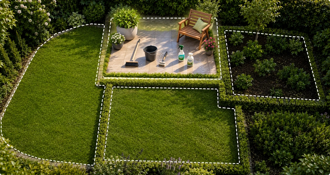 Terrassenreinigung