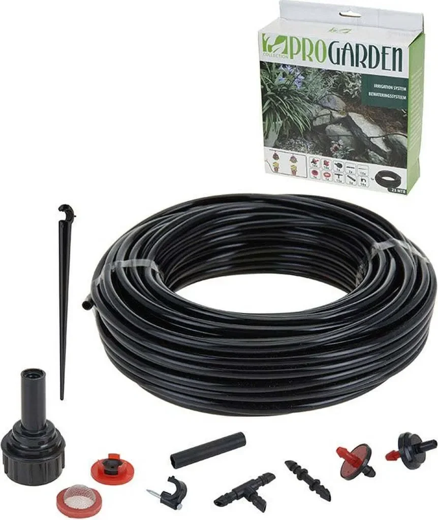 PROGARDEN Mikro-Bewässerungssystem 71-tlg. Tropfbewässerung Garten