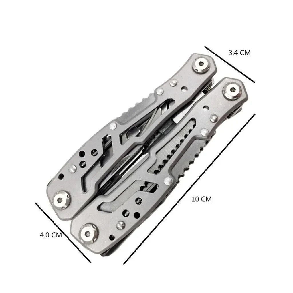 LilGadgets Multitool Edelstahl Klappzange Messer Säge Camping Outdoor