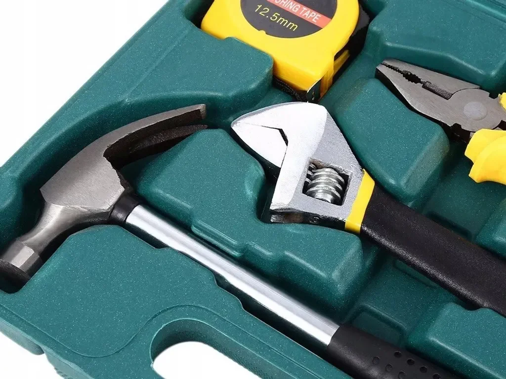 Verk Werkzeugkoffer mit Werkzeugset für Haushalt und Werkstatt