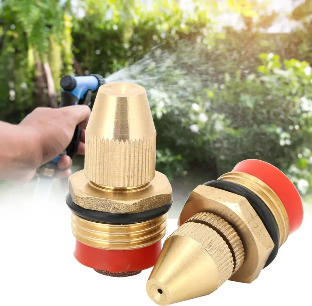 Cocosity 2er Set G1/2 DN15 verstellbare Mikro Sprinkler Nebeldüse