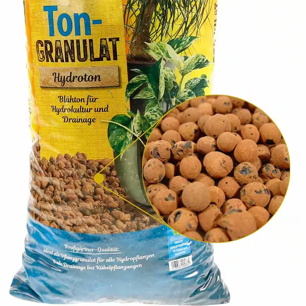 FRUX Blähton Tongranulat Hydroton Pflanzgranulat 18 L Hydrokultur