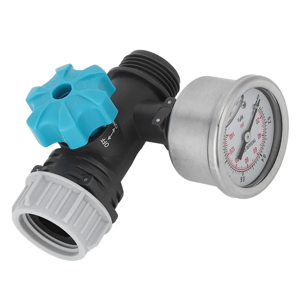 Cocosity G3/4 Wasserdruckregler mit Manometer für Gartenbewässerung