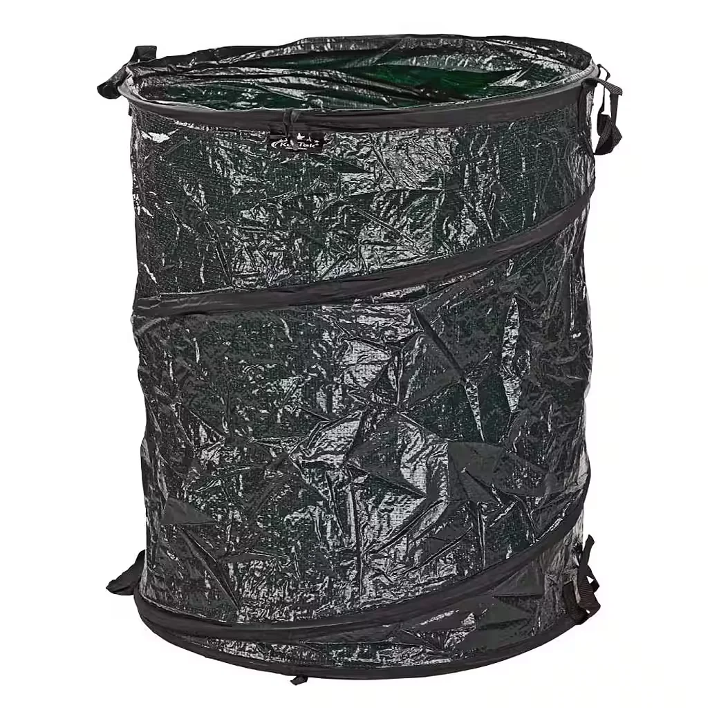 KESTEK PopUp Gartensack 160 Liter PE Gartenabfallsack grün