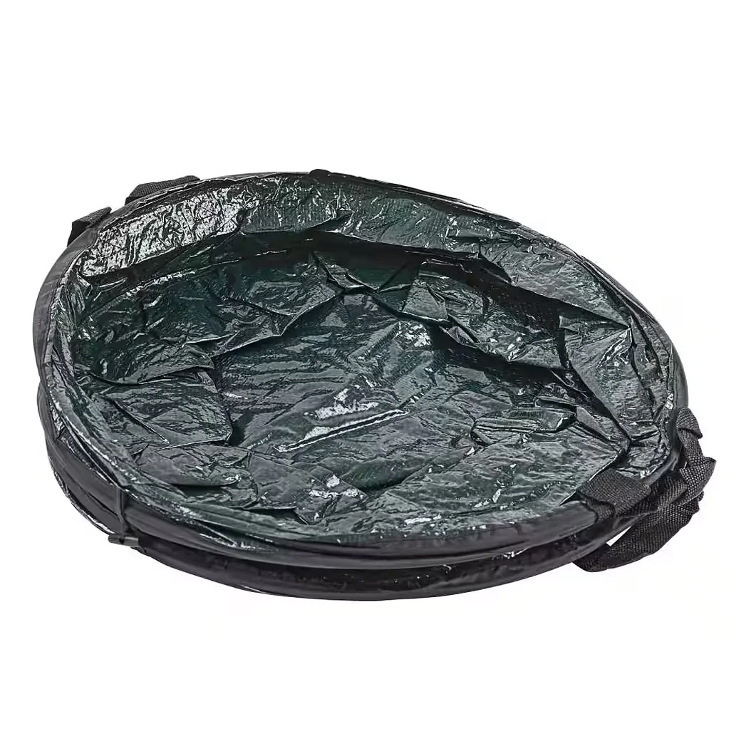 KESTEK PopUp Gartensack 160 Liter PE Gartenabfallsack grün