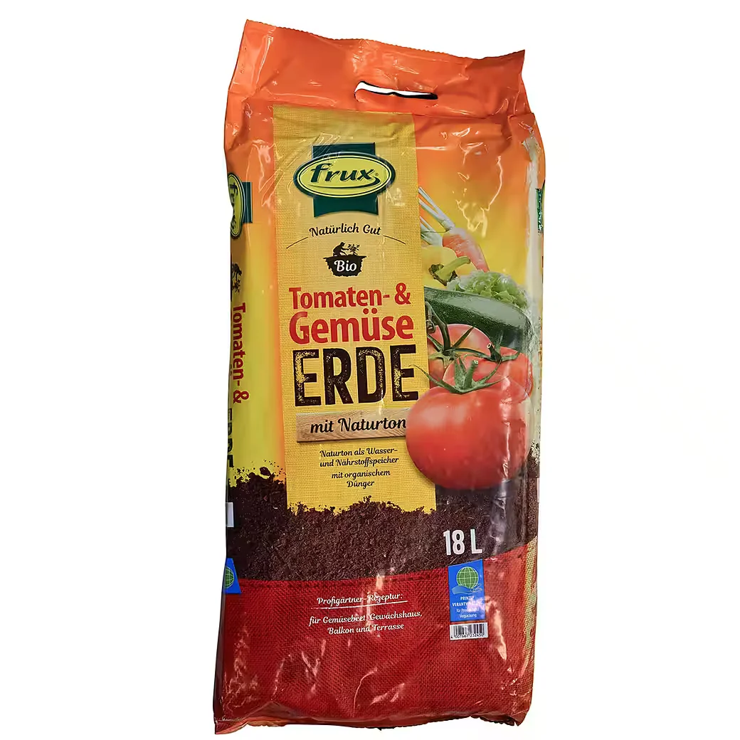 FRUX Tomaten und Gemüseerde 18 L nährstoffreich pflanzfertig