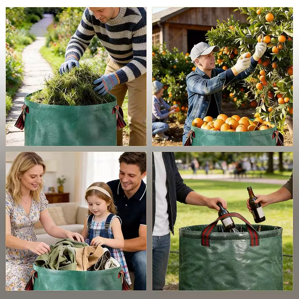 GARTENWÄCHTER Gartenabfallsack 272 l PP 150 g/m2, selbststehend