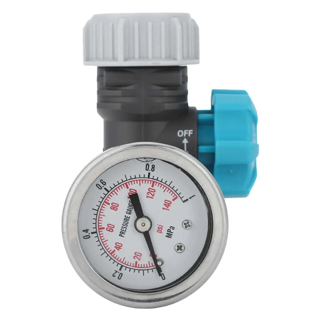 Cocosity G3/4 Wasserdruckregler mit Manometer für Gartenbewässerung
