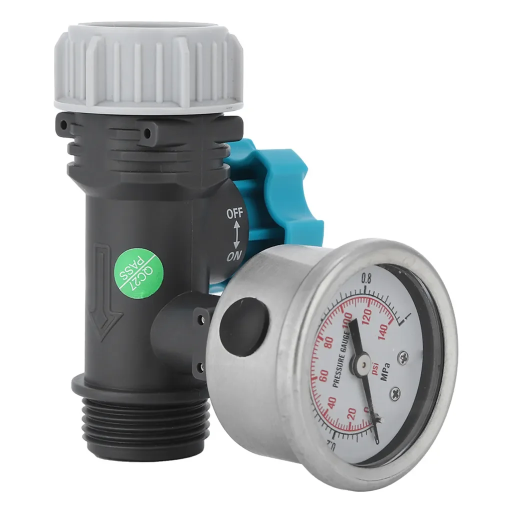 Cocosity G3/4 Wasserdruckregler mit Manometer für Gartenbewässerung