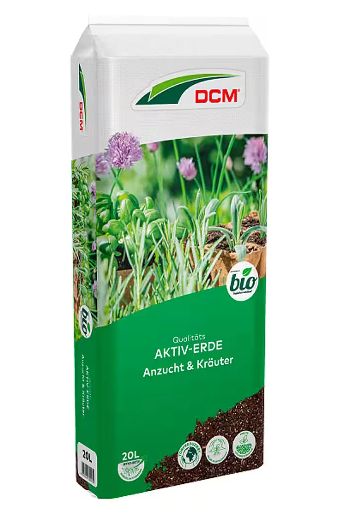 CUXIN DCM Anzucht und Kräutererde Aktiv Erde 20 l