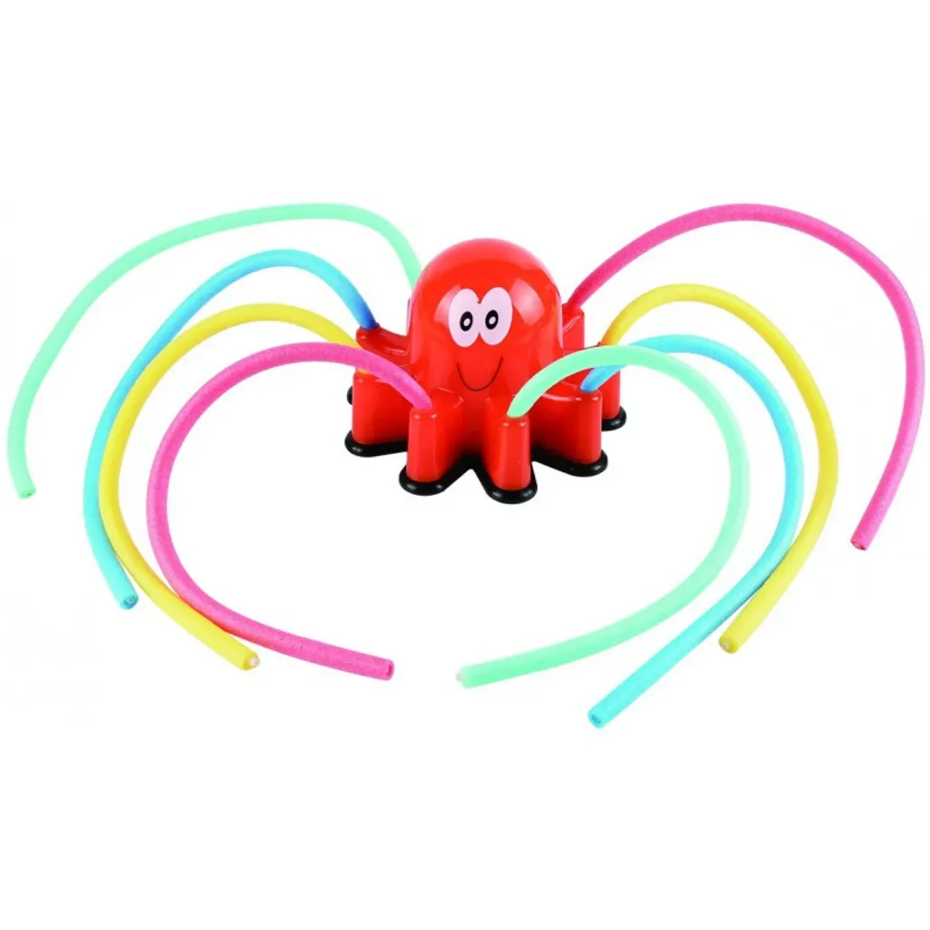 4iQ Oktopus Sprinkler Wasserspielzeug für Kinder Garten Outdoor
