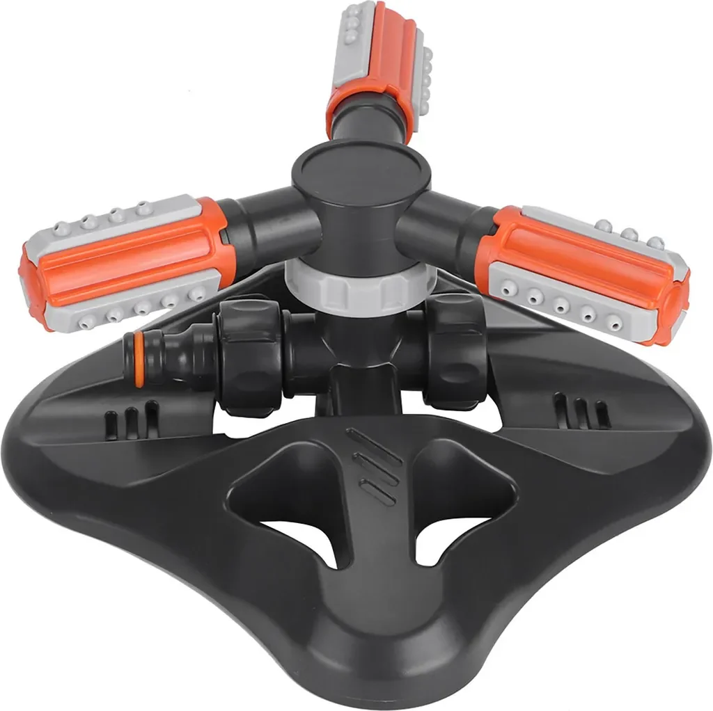 Cocosity 360 Grad 3 Arm Rasensprenger automatisch für Gartenrasen