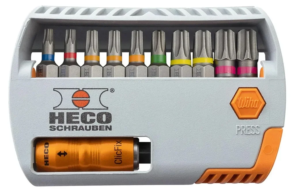 Heco HECO-Drive Bit-Selector 11-teilig Bit-Set