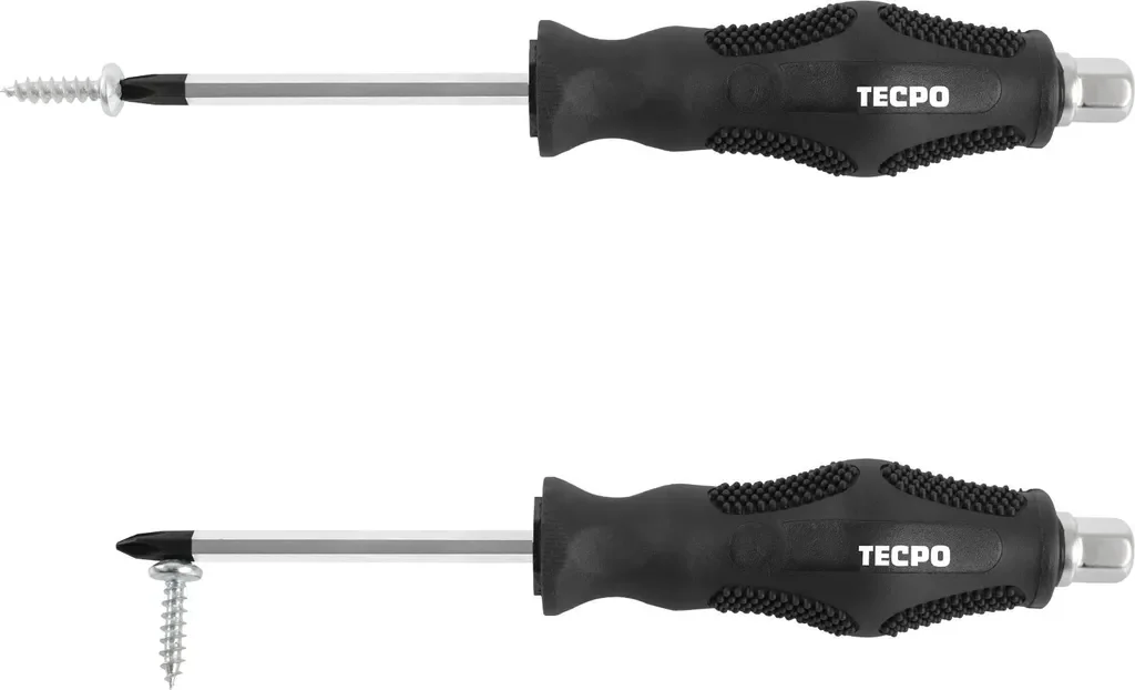 TECPO Schraubendreher Set 12 teilig für Werkstatt und Haushalt