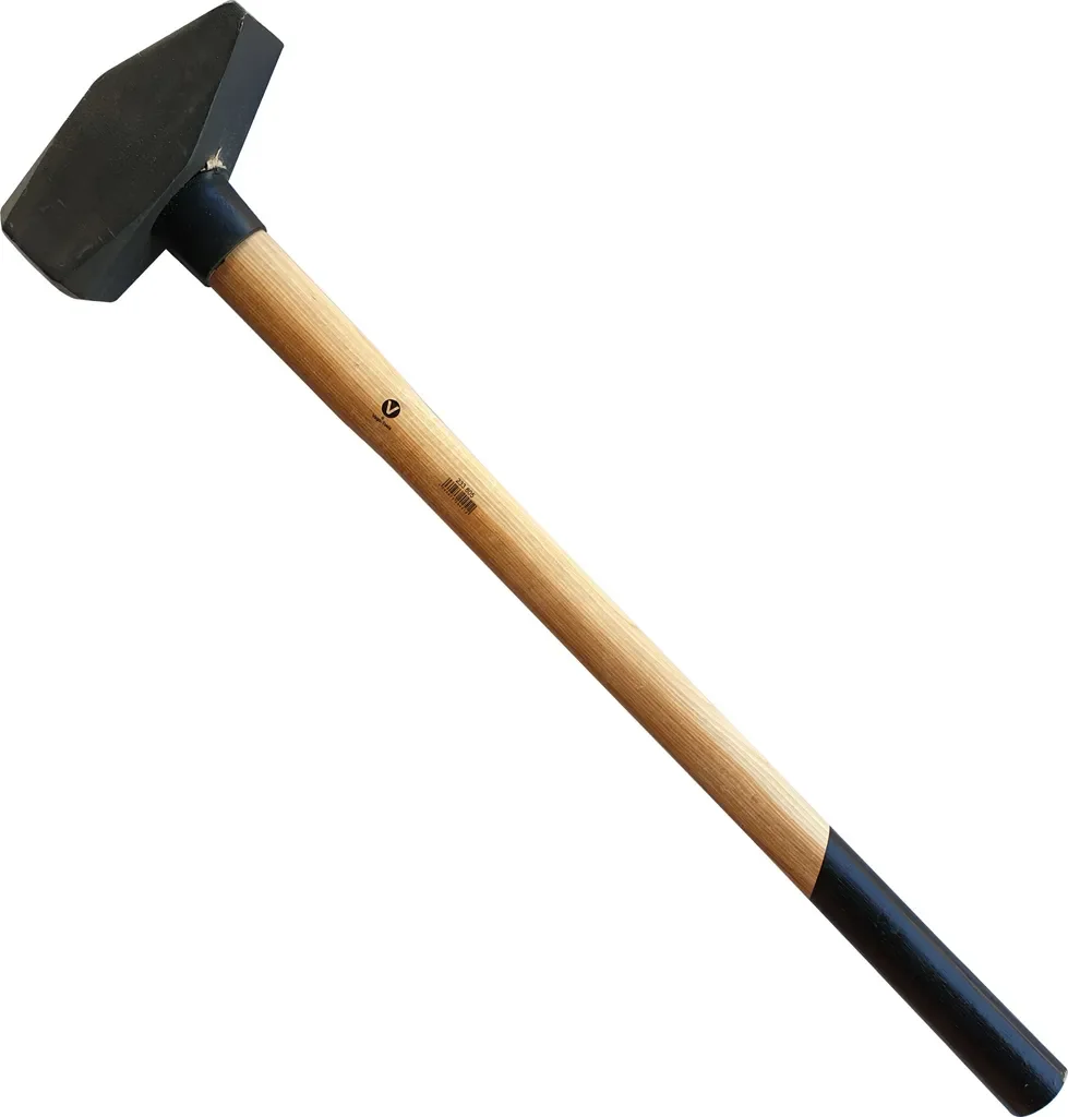 VAGO-TOOLS Vorschlaghammer 5 kg mit Holzstiel Schlosserhammer
