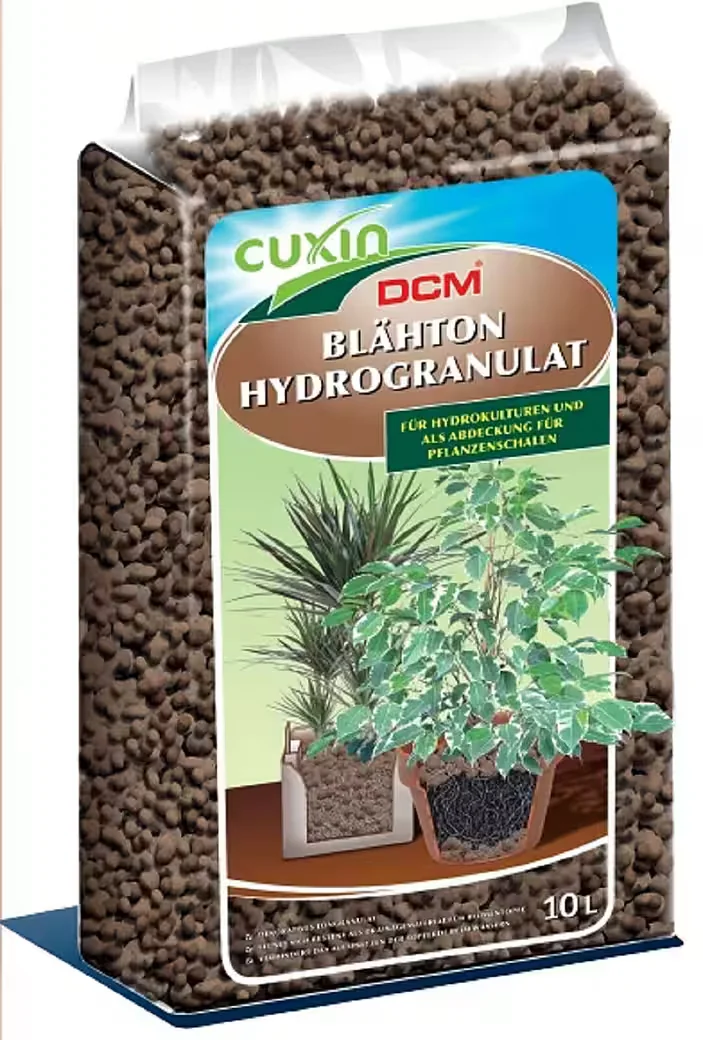 CUXIN DCM Blähton Tongranulat 10 L Hydrogranulat