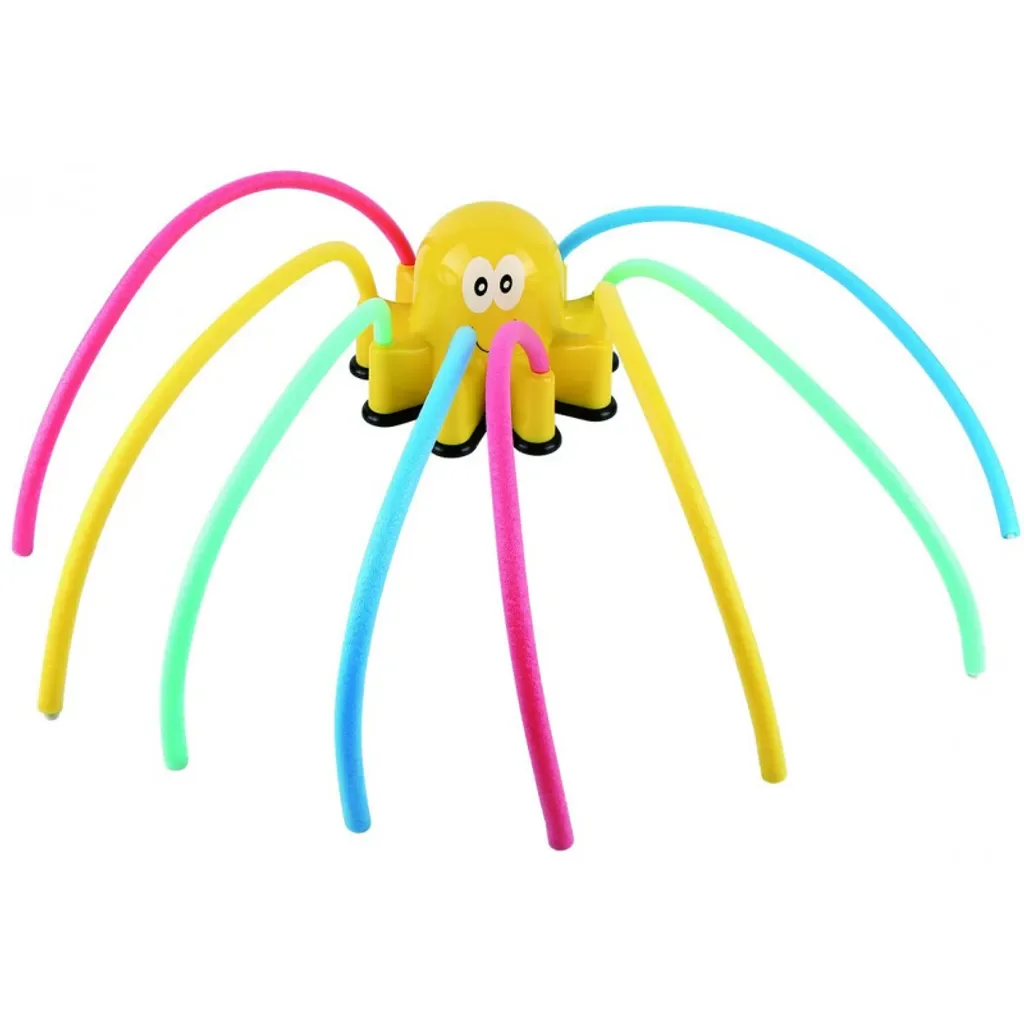 4iQ Oktopus Sprinkler Wasserspielzeug für Kinder Garten Outdoor