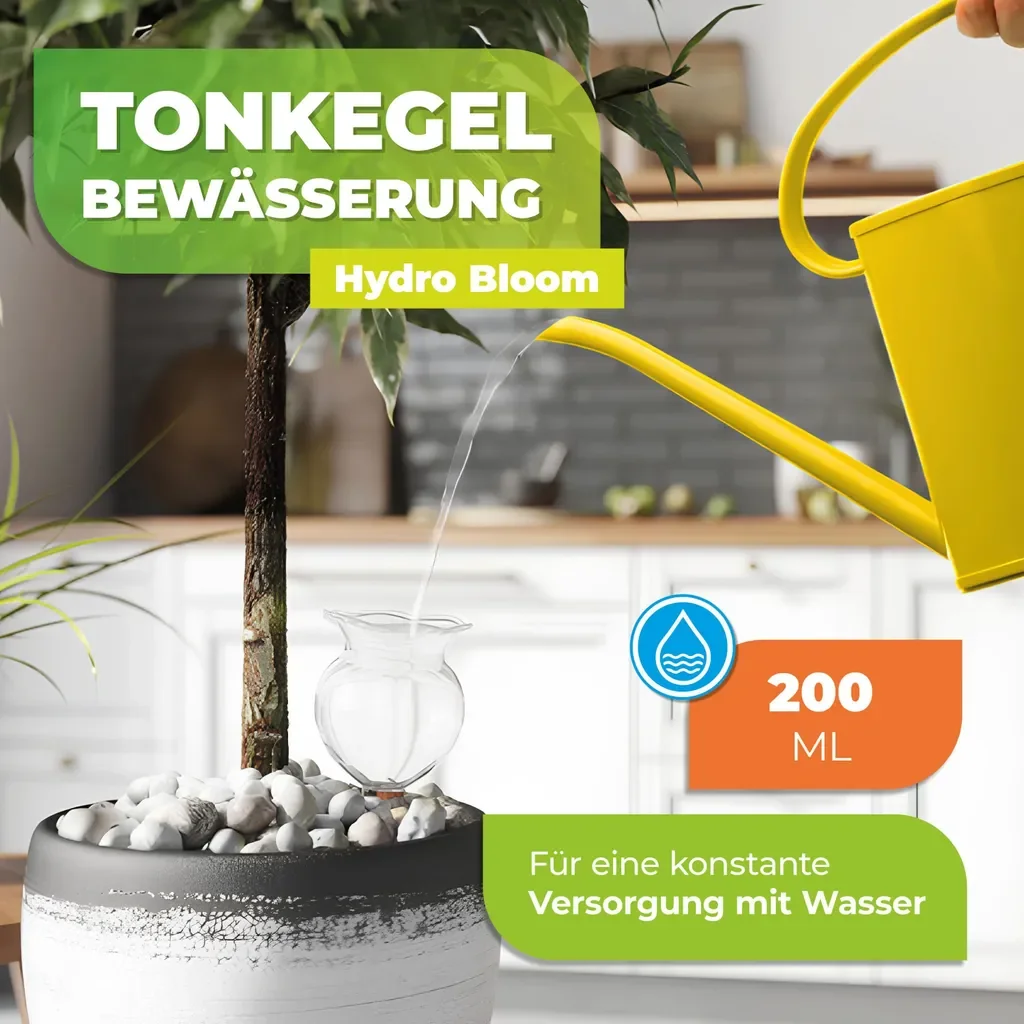 Biogreen Hydro Bloom Tonkegel Bewässerungssystem für Zimmerpflanzen