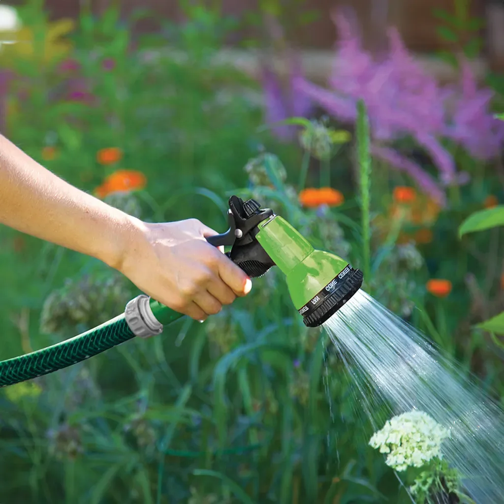 SILVERLINE Schlauchspritze 3/4 Zoll BSP für Gartenschlauch