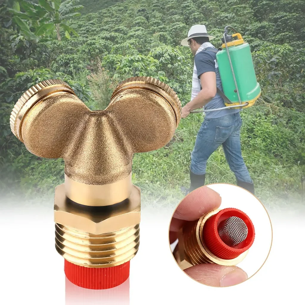 Cocosity 2er-Set Messing Nebeldüsen für Gartenbewässerung