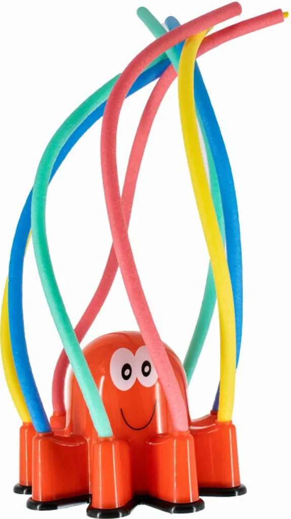 4iQ Oktopus Sprinkler Wasserspielzeug für Kinder Garten Outdoor