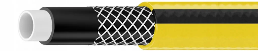 CELLFAST Bewässerungsset Gartenschlauch 1/2 Zoll 15 m gelb
