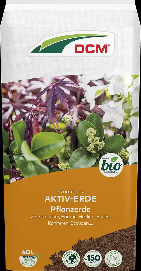 CUXIN DCM Aktiv-Erde Pflanzerde Blumenerde 40 L
