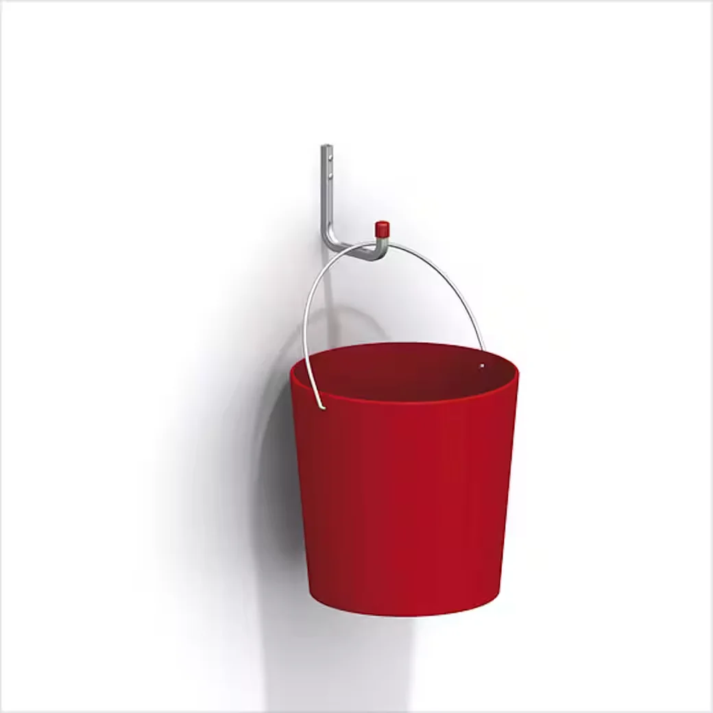 SO-TECH Wandhaken Garagenhaken Gerätehalter 140x115 mm 30kg verzinkt