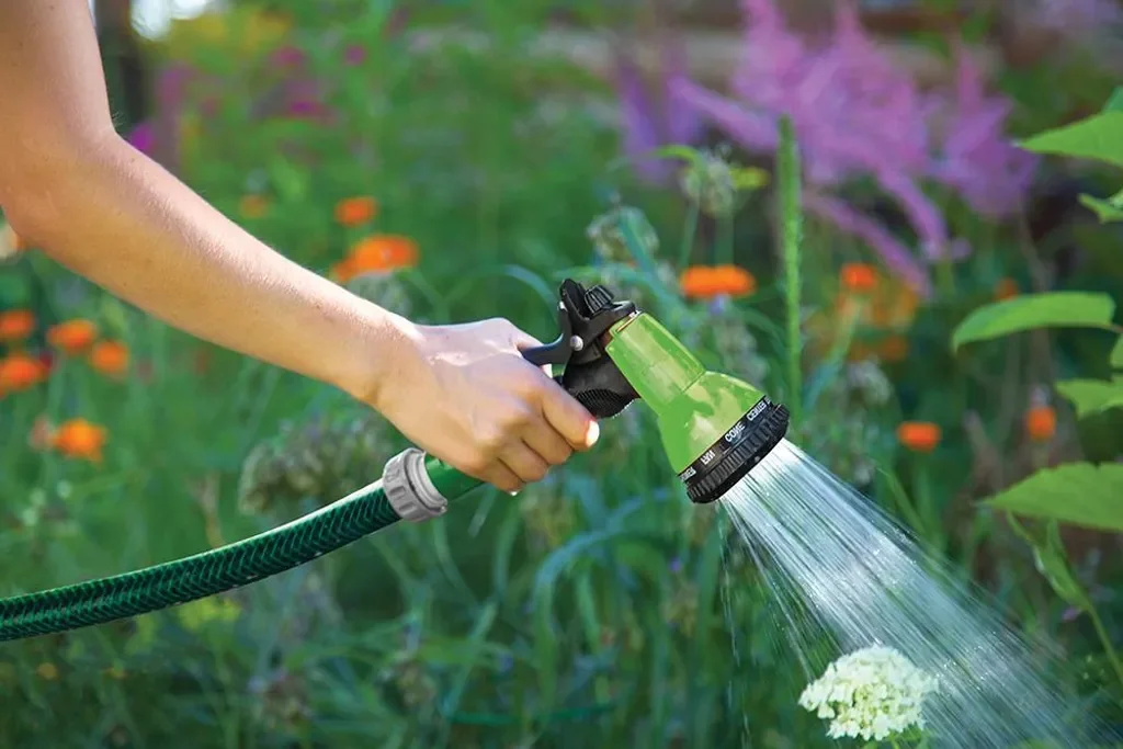 SILVERLINE Schlauchspritze 3/4 Zoll BSP für Gartenschlauch