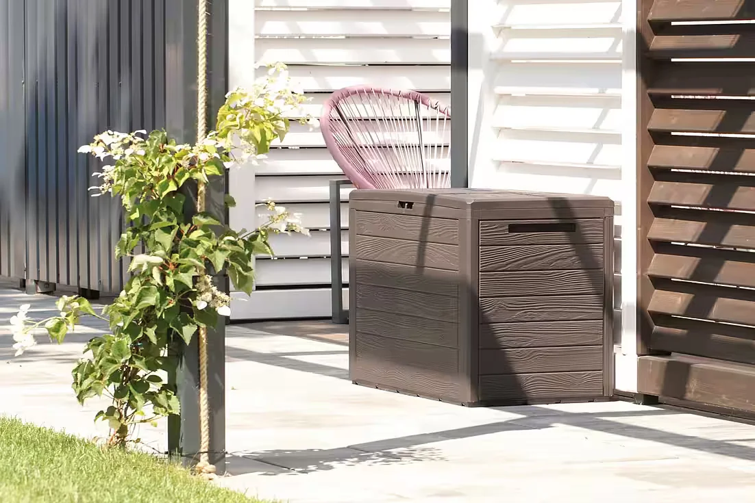 Prosperplast Woodebox Aufbewahrungsbox Aufbewahrungskiste