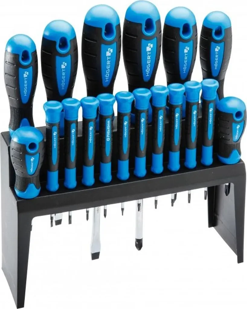 Högert Technik Schraubendrehersatz HT1S098 40/75/100/150 mm