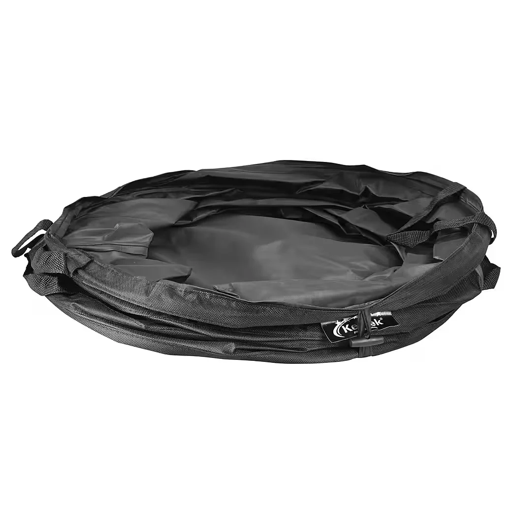 KESTEK Gartenabfallsack PopUp 85L schwarz selbstaufstellend