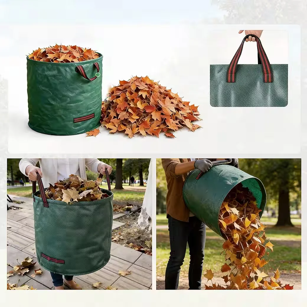 GARTENWÄCHTER Gartenabfallsack 272 l PP 150 g/m2, selbststehend
