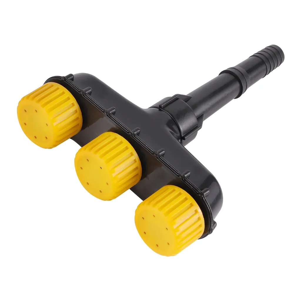Rosikey Gartensprinkler verstellbar 3 Düsen für Rasenbewässerung