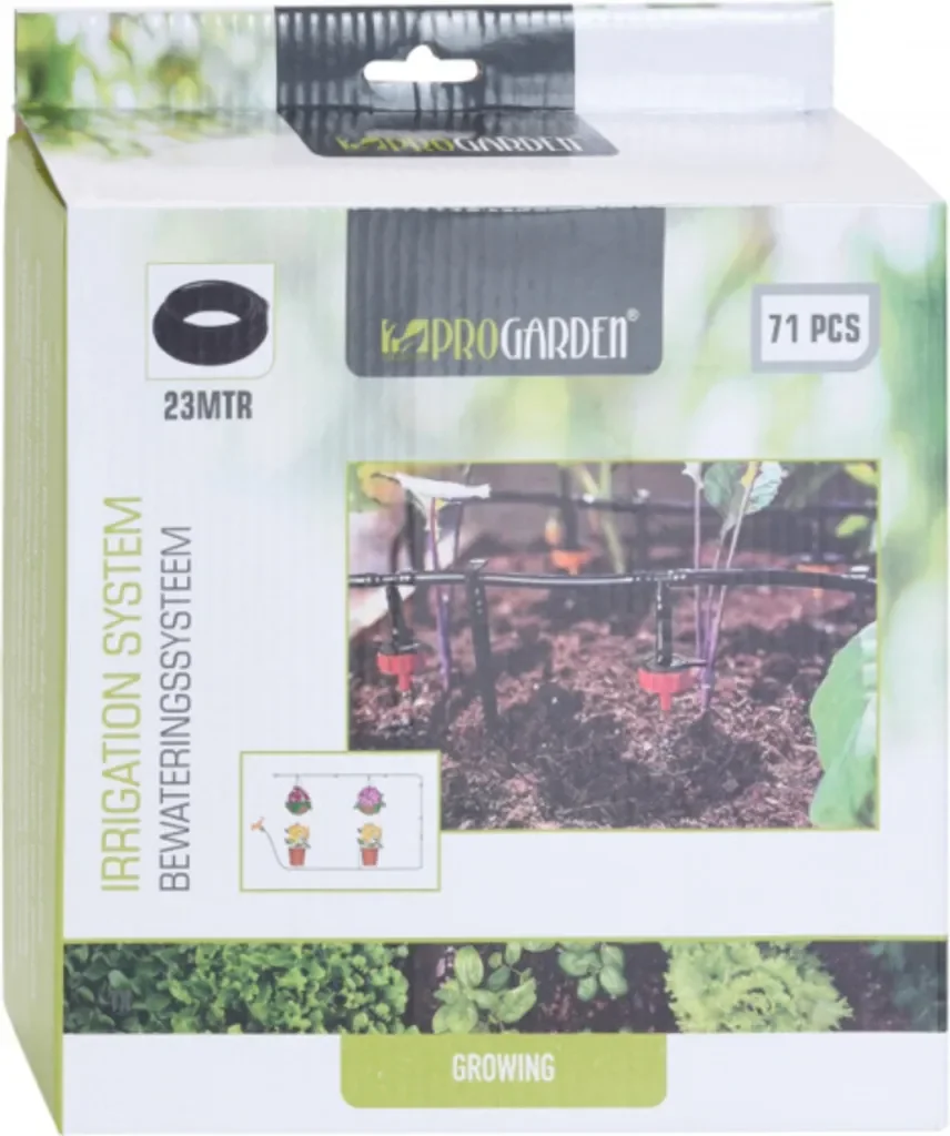 PROGARDEN Mikro-Bewässerungssystem 71-tlg. Tropfbewässerung Garten