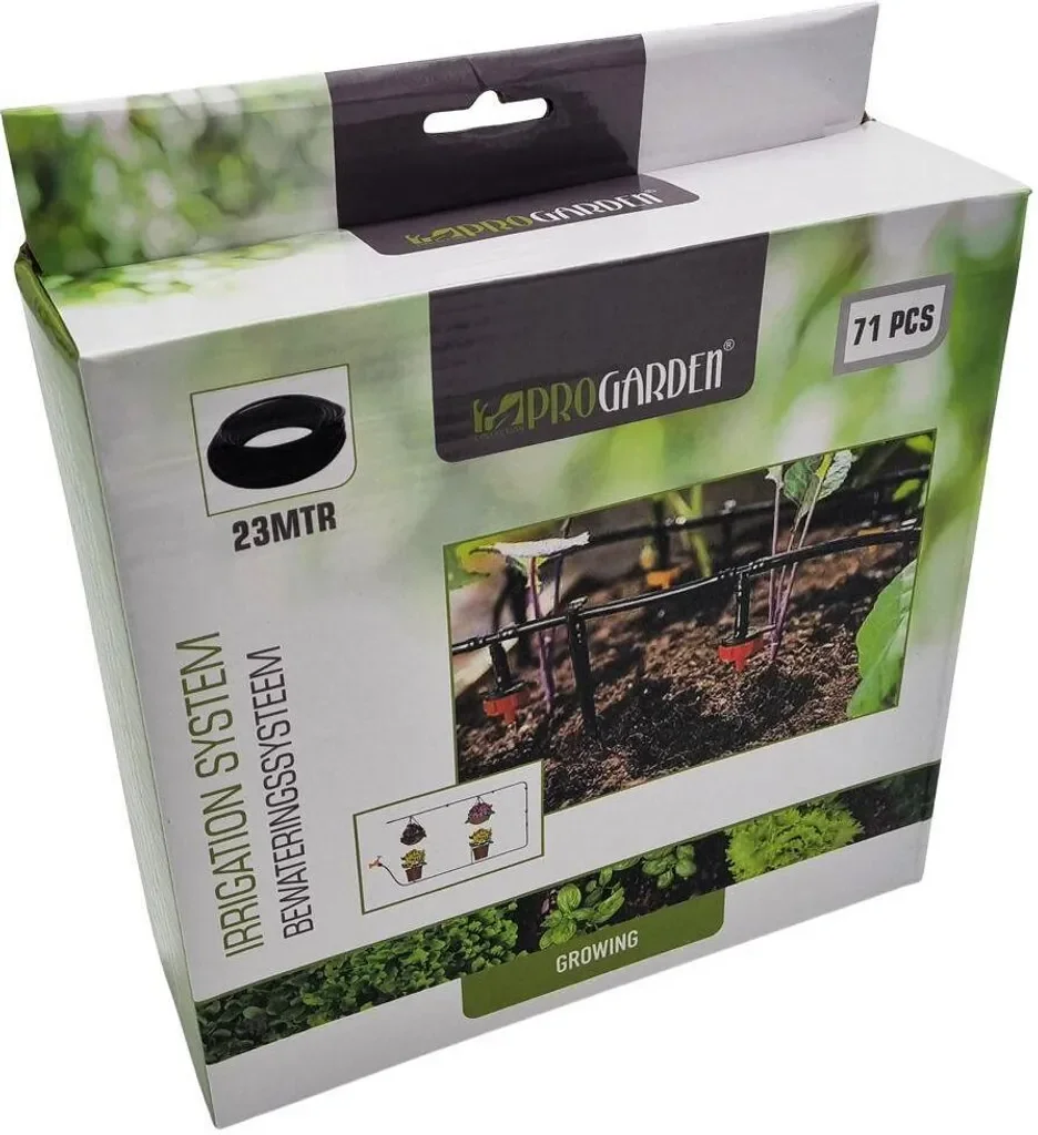 PROGARDEN Mikro-Bewässerungssystem 71-tlg. Tropfbewässerung Garten