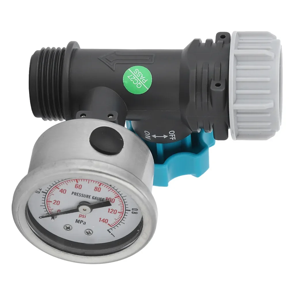 Cocosity G3/4 Wasserdruckregler mit Manometer für Gartenbewässerung