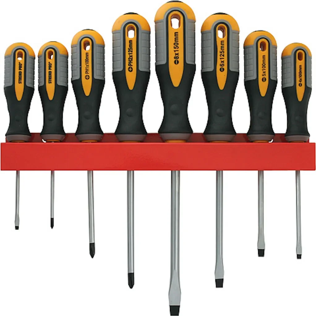 PROREGAL Schraubendreher-Set 372-308 9-teilig